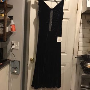 Elegant tea length gown